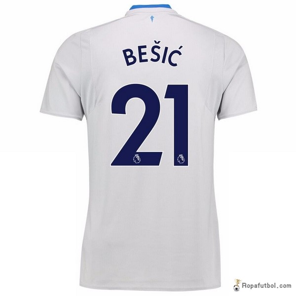 Camiseta Everton Replica Segunda Ropa Besic 2017/18